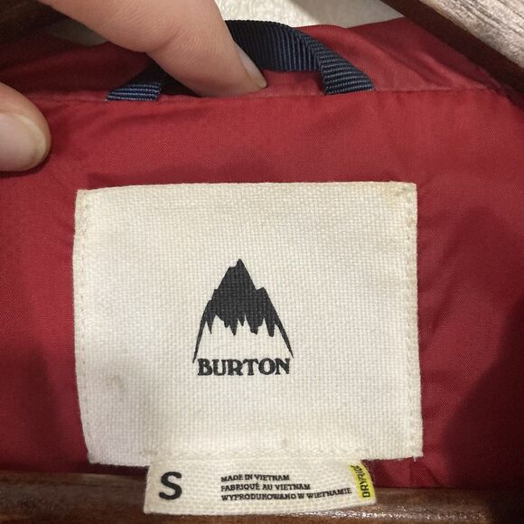 Burton Snowboarding Skiing Jacket Coat Men's small Dryride Blue small - Picture 9 of 16